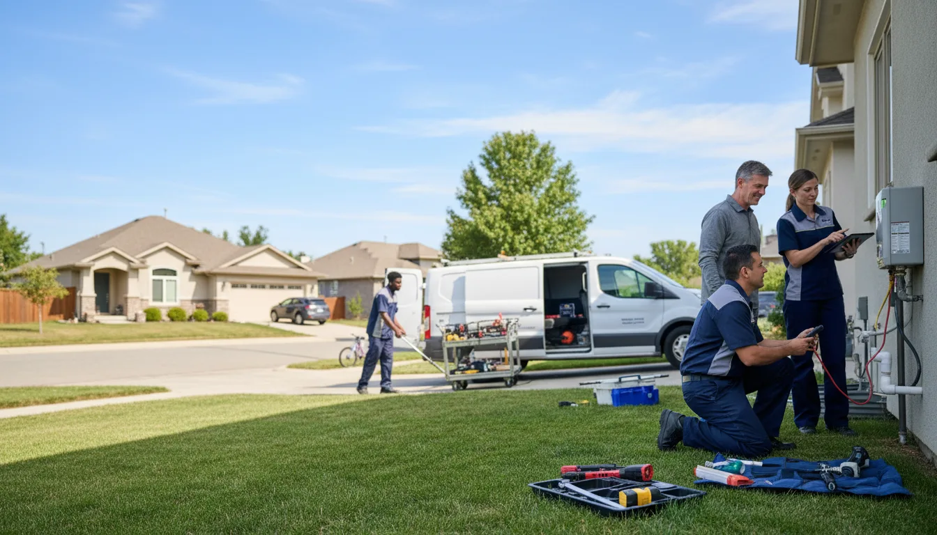 Tankless water heater service in Dedham, MA